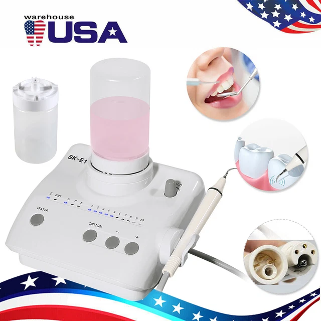 For Cavitron Dental Ultrasonic Scaler SKYSEA fit EMS Handpiece Tip+2 Bottles FDA