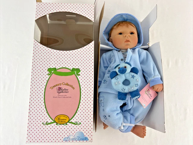 Paradise Galleries Treasury Collection Life Like Gentle Touch Boy Baby Doll