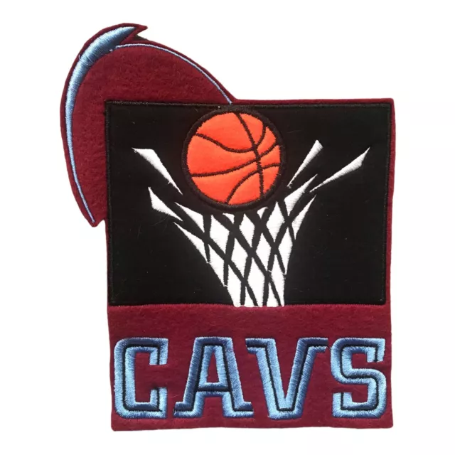 1994 Cleveland Cavaliers Nba Basketball 6.75" Classic Throwback Logo Team Patch