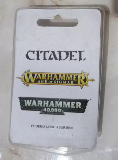 Warhammer 40K Eldar Aeldari Phoenix Lord Asurmen Finecast