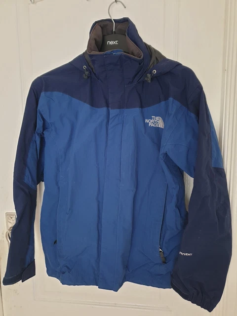 Men's The North Face Blue Hyvent Jacket Size Small (S) Rain Coat Walking Hiking