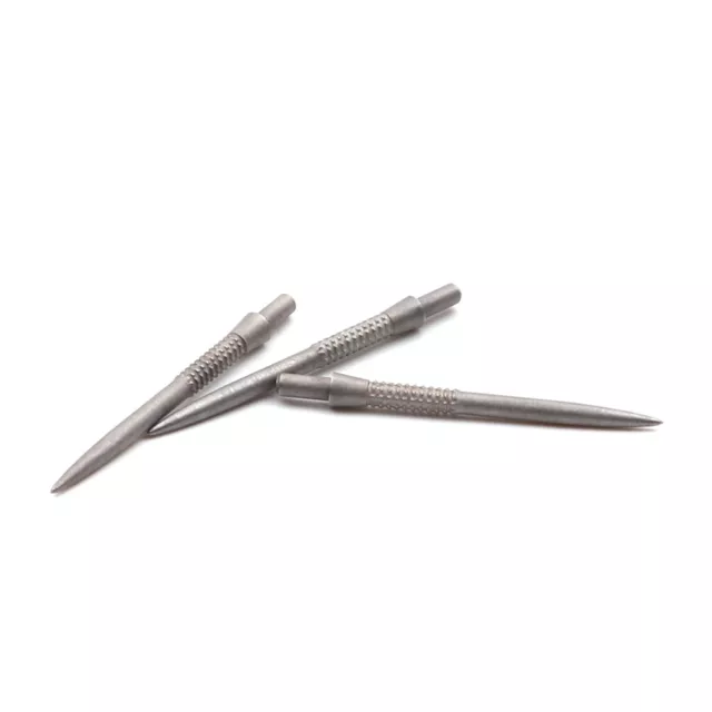 CUESOUL TOUCH POINT II Replacement Dart Steel Points 38.8mm Grooved Steel Tips 3