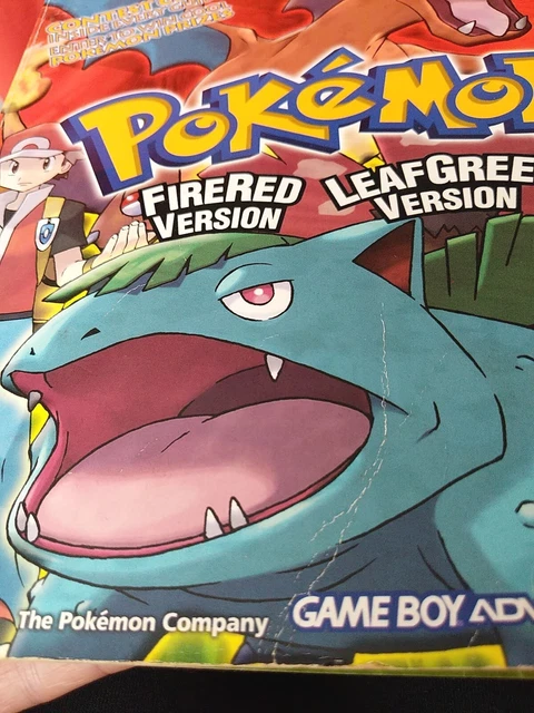 Pokemon Fire Red Guidebook.pdf POKEMON FIRE RED and Leaf Green Version Prima Official Game Guide EUR ...