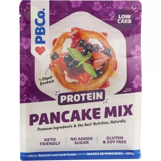 3 x 300g THE PROTEIN BREAD CO. Protein Pancakes Plant Protein