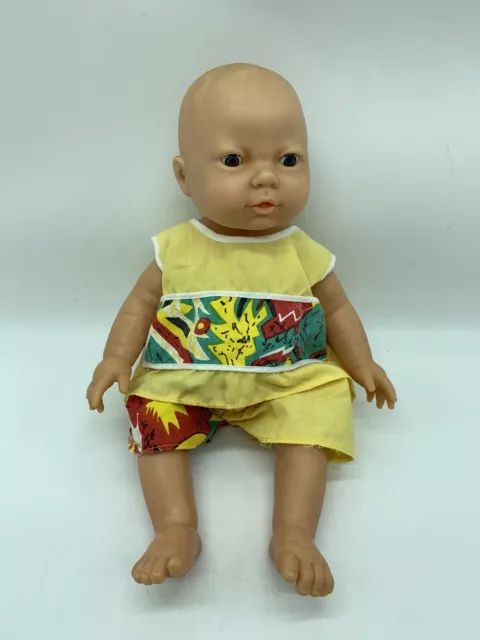 Vintage 1986 Eegee Baby Doll girl Hard Plastic Jointed