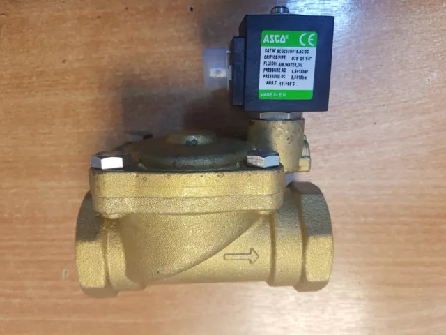 Asco 238 series solenoid valve 230v