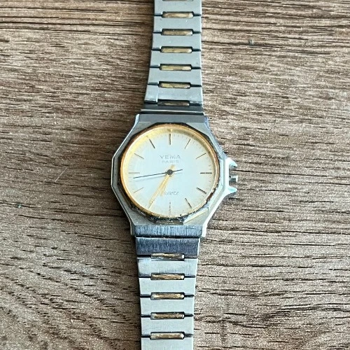 Montre YEMA Paris Quartz Bracelet Cuir - Occasion Fonctionne - Adulte Unisexe