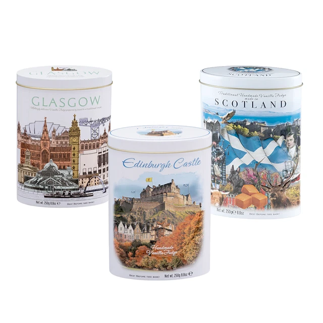 Gardiners of Scotland - Scozia/Edimburgo/Glasgow caramelle latta/regalo - 250 g