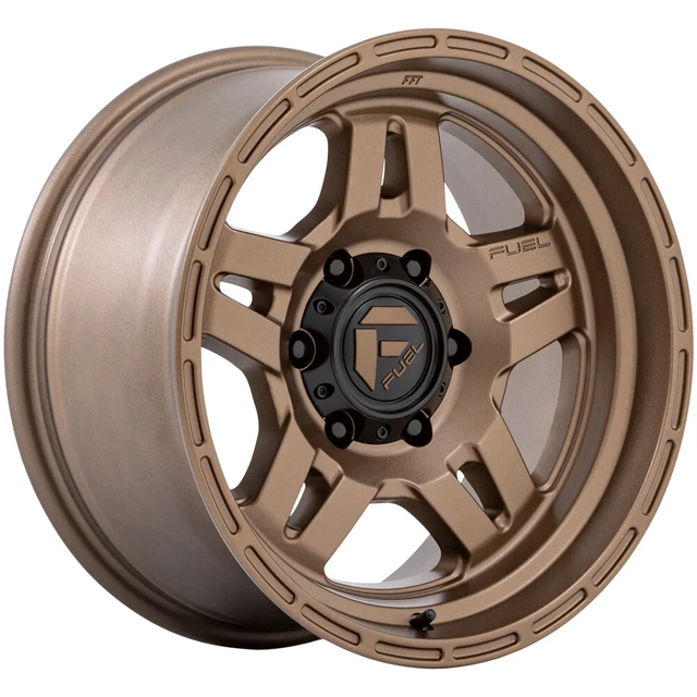 Fuel D800 Oxide 18x9 6x5.5" -12mm Bronze Wheel Rim 18" Inch