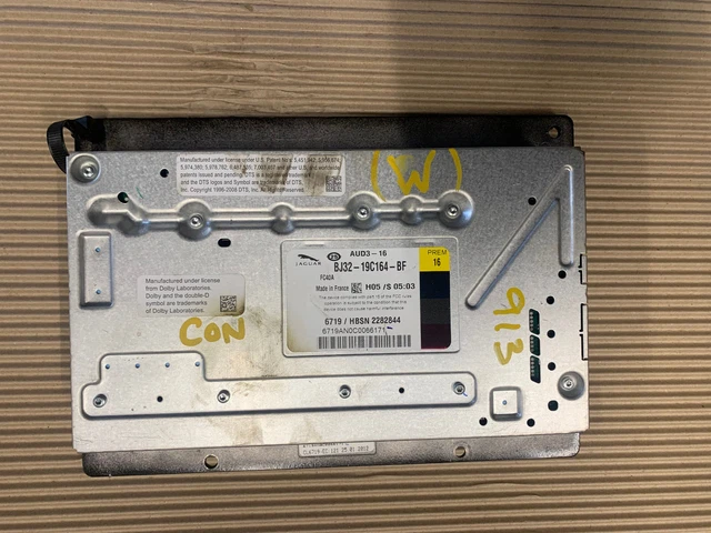 RANGE ROVER JAGUAR Audio Amplifier Module Bj32-19C164-Bf £495.00 ...