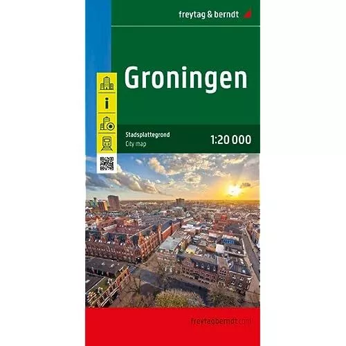 Groningen, Stadtplan 1:20.000, freytag & berndt - Map NEW Bevan, Robert 25/02/20