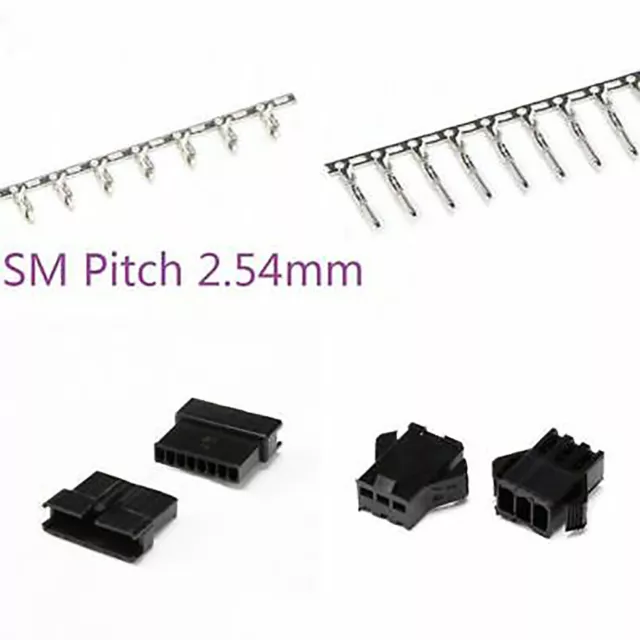 Pitch Mm Sm Male Female Crimping Copper Pin Housing Connector