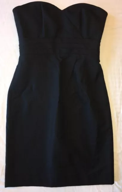 J Crew Dress 2 Raquel Cotton Cady 2 NWT $235 Black 78062