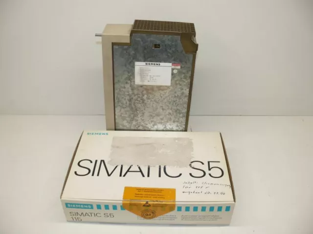 Siemens Simatic S5 6ES5951-7ND21/6ES5 951-7ND21 Emballage D'Origine