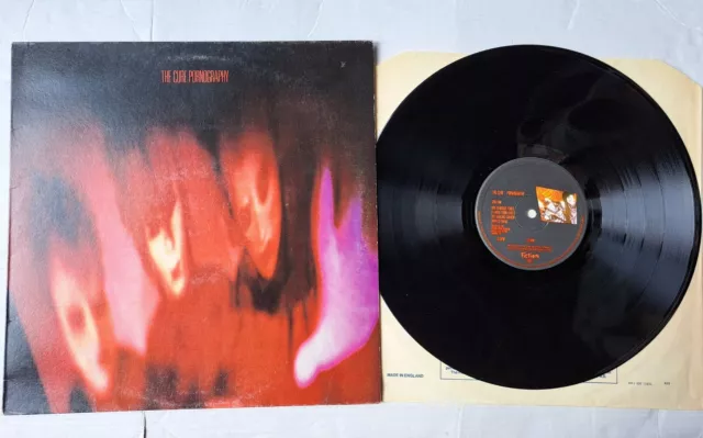 The Cure - Pornography - 1982  Early Press Vinyl Lp - Free P&P