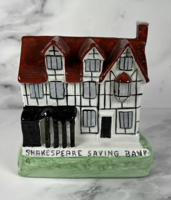 Shakespeare Saving Bank - Staffordshire Ware, England - Circa early 1900s