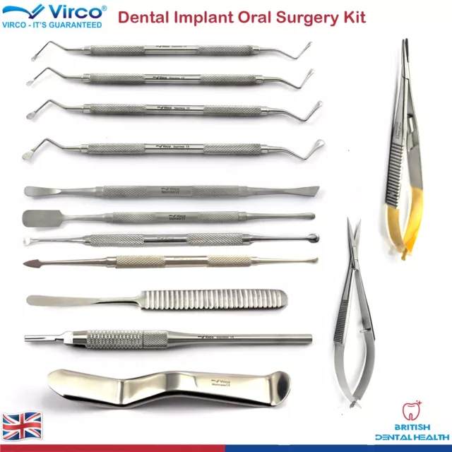 Dentist Laboratory Implant Oral Surgery Kit Dental Maxillofacial Instruments