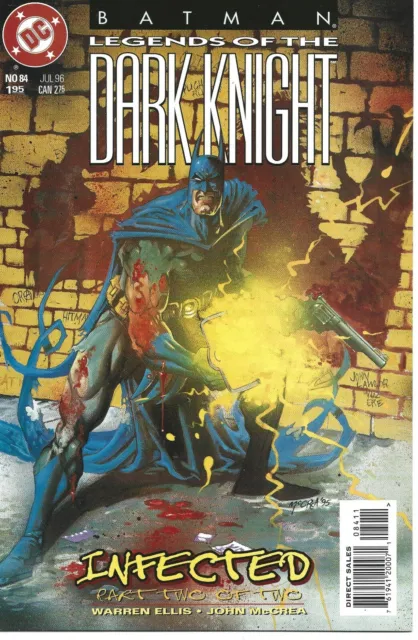 Batman Legends Of The Dark Knight #84 Dc Comics 1996 Bagged And Boarded