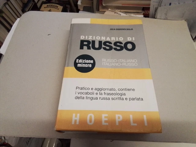 DIZIONARIO RUSSO. ED. MINORE - DOBROVOLSKAJA JULIA - HOEPLI, 10l23