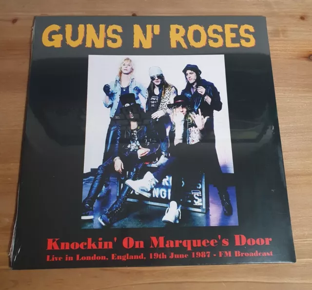 GUNS N' ROSES Knockin' On Marquee's Door Live in London 1987 12" Vinyl LP NEW