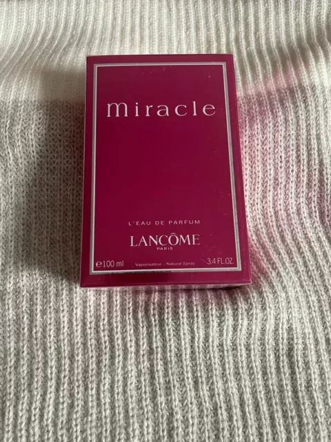 Miraclë Läncôme eau de Parfum 100ML Livraison rapide