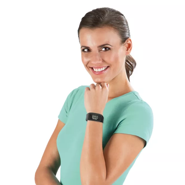 Fitness-Armband VITALmaxx Armband Uhr Schrittzähler Kalorienverbrauch Smart NEU 3