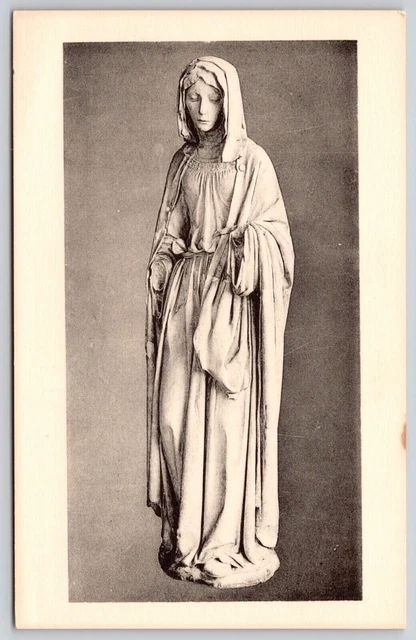 Art Museum Princeton University Saint French School Champagne Postcard UNP VTG