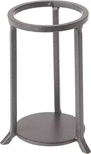 Bard's Dark Gray Wrought Iron Egg Stand/Holder Straight Leg 2.125" diameter