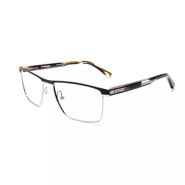 Montatura occhiali da vista Etnia Barcelona Brno BKSL 56 17 145 Black Silver New