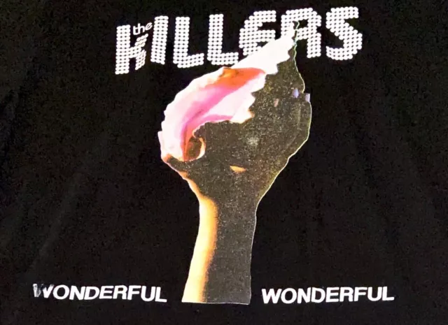 The Killers T Shirt Punk T Shirt Rock T Shirt Mens XL Concert T Shirt