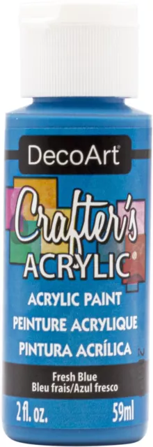 Crafter's Acrylic All-Purpose Paint 2oz-Fresh Blue