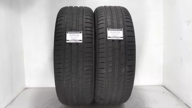 2 Pneumatici Usati 225/45R19 96W Pzero Pirelli Gomme Estive 65% 2020