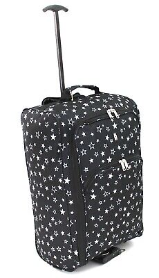 Wheeled Lightweight Travel Cabin Trolley Case Bag Suitcase Hand Luggage Holdall
