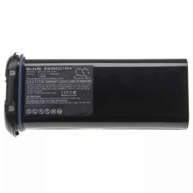 Batterie 1100mAh pour Icom IC-IC-M2A,IC-IC-M31,IC-M21,IC-M32,BP-224,BP-224H