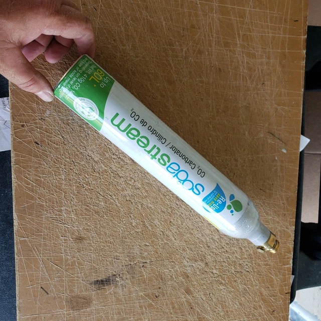 SODASTREAM 60L CO2 EMPTY Cylinder Replacement Canister cylinder 18.00