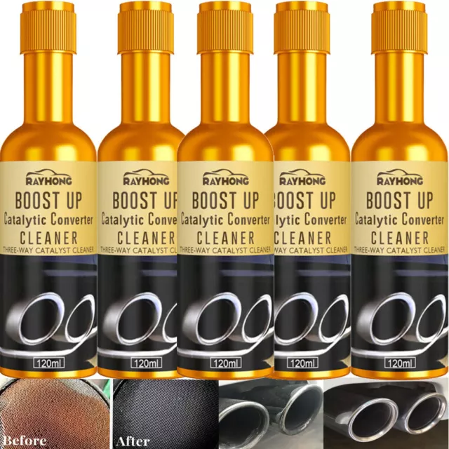 3xBoost Up Vehicle Engine Catalytic Converter Cleaner Multipurpose Deep  Cleaning