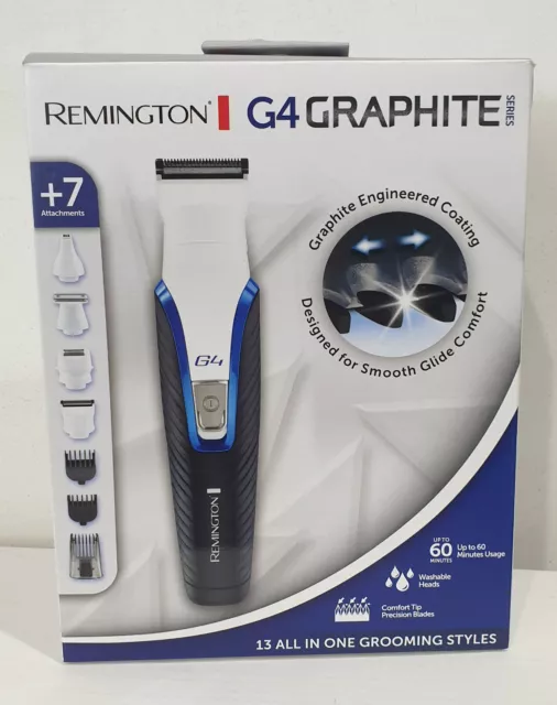 Remington G4 Graphite Rifinitore Ricaricabile Viso Naso regolabarba taglicapelli