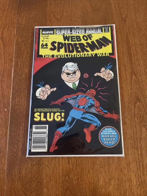 Web of  Spider-Man   Annual #4. 1988. Newsstand