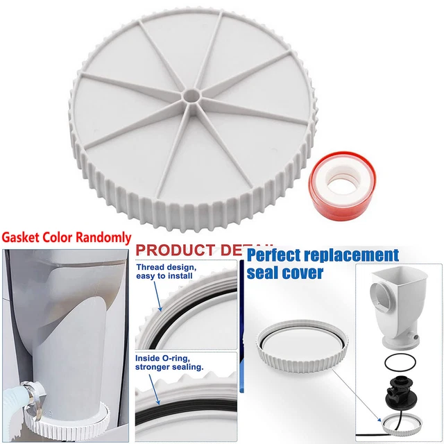 SFX1000 SFX1500S POOL Sand Pump Drain Cover with Gasket Vacuum Adapter