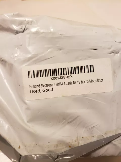 REFURBISHED Holland Electronics HMM-10H Commercial Grade RF TV Micro Modulator