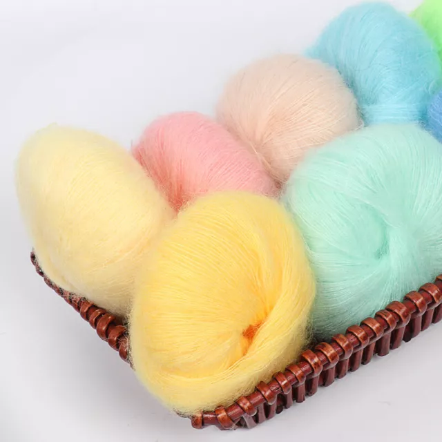 Hot Sale 42 Colors Crochet Super Soft Milk Cotton Knitting Yarn DIY Baby  Wool Yarn 1 Skein 25g