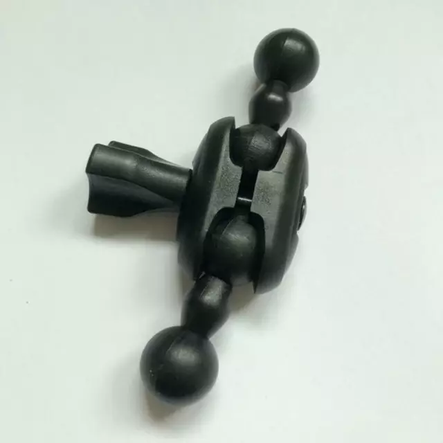 Double Ball Head Adapter Extension Joint Mount Adapter Connecting Bra^ob