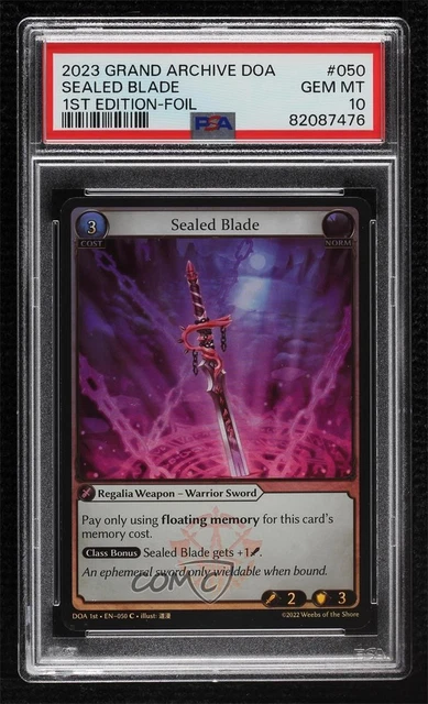 2023 GRAND ARCHIVE - Dawn of Ashes 1st Edition Foil Poised
