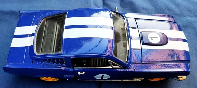 Miniature Ford Mustang 1964 1/2 Coupé – Mira 1/18, Noire, Collection (sans Boîte)