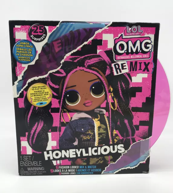 Surpresa original de l. o. l. Lol remix collector moda honeylicious música  registro presente da menina - AliExpress
