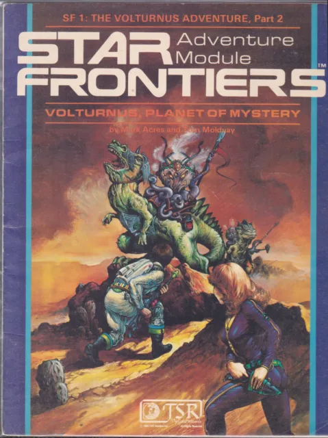 Star Frontier - Volturnus, Planet of Mystery by Mark Acres and Tom Moldvay.