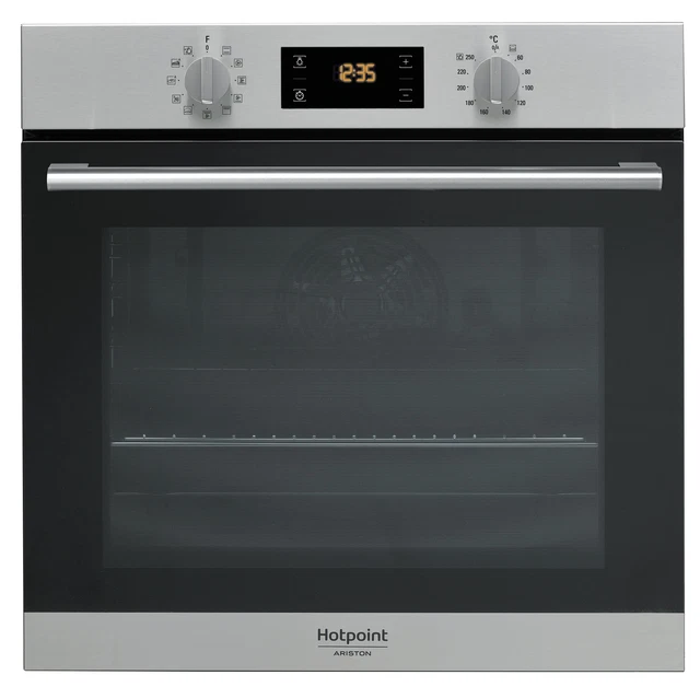Hotpoint FA2 844 H IX HA Four 71 L A+ Noir, Acier Satin 2