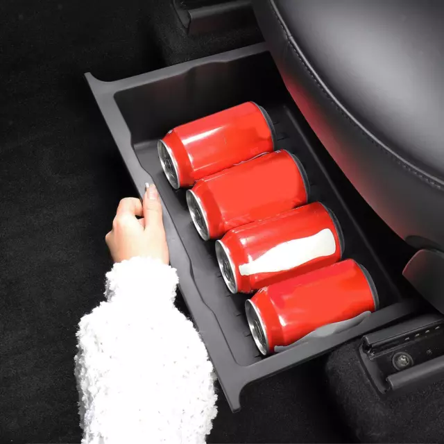 Boîte de rangement pour Tesla Model Y sous siège, boîte cachée