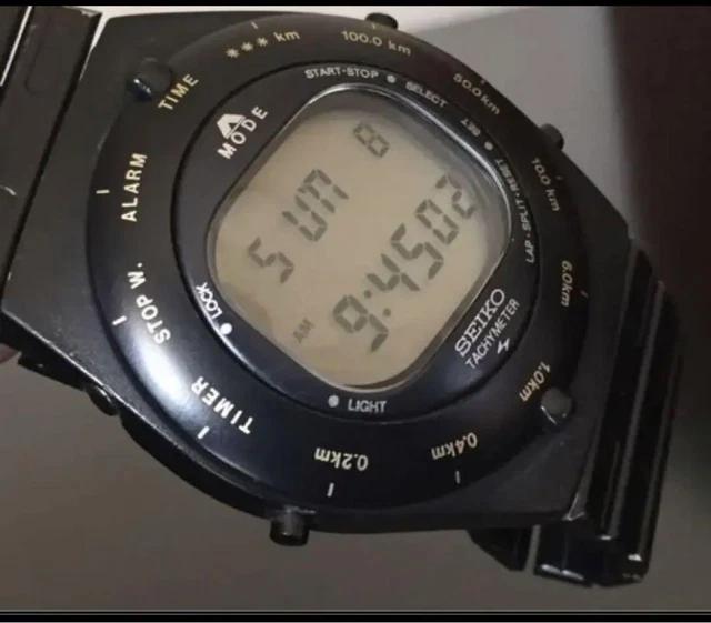 Seiko Speedmaster First Generation A828 Ayrton Senna Favorite Type