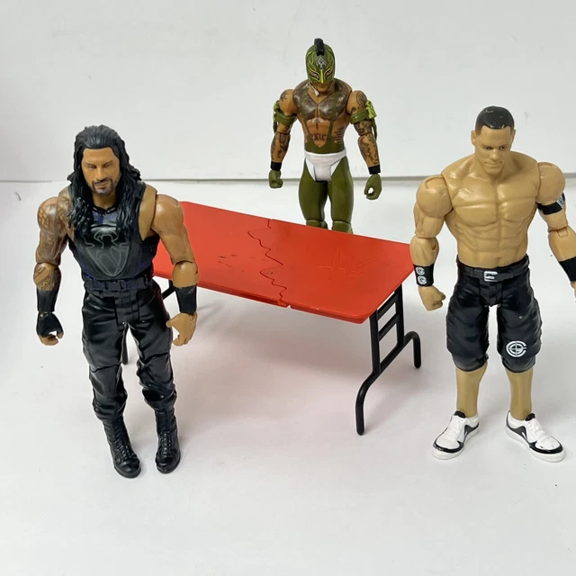 WRESTLING TLC Playset NERO Per Action Figures Del Wrestling Da 15-18cm